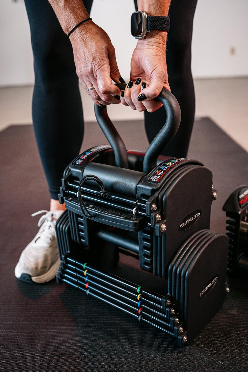 PowerBlock Pro Series Kettlebell Handle â€“ Compatible Pro Series Dumbbells, Strength Training Accessory, for Home Gym & Commercial Use, Workout Equipment, Black - Image 5